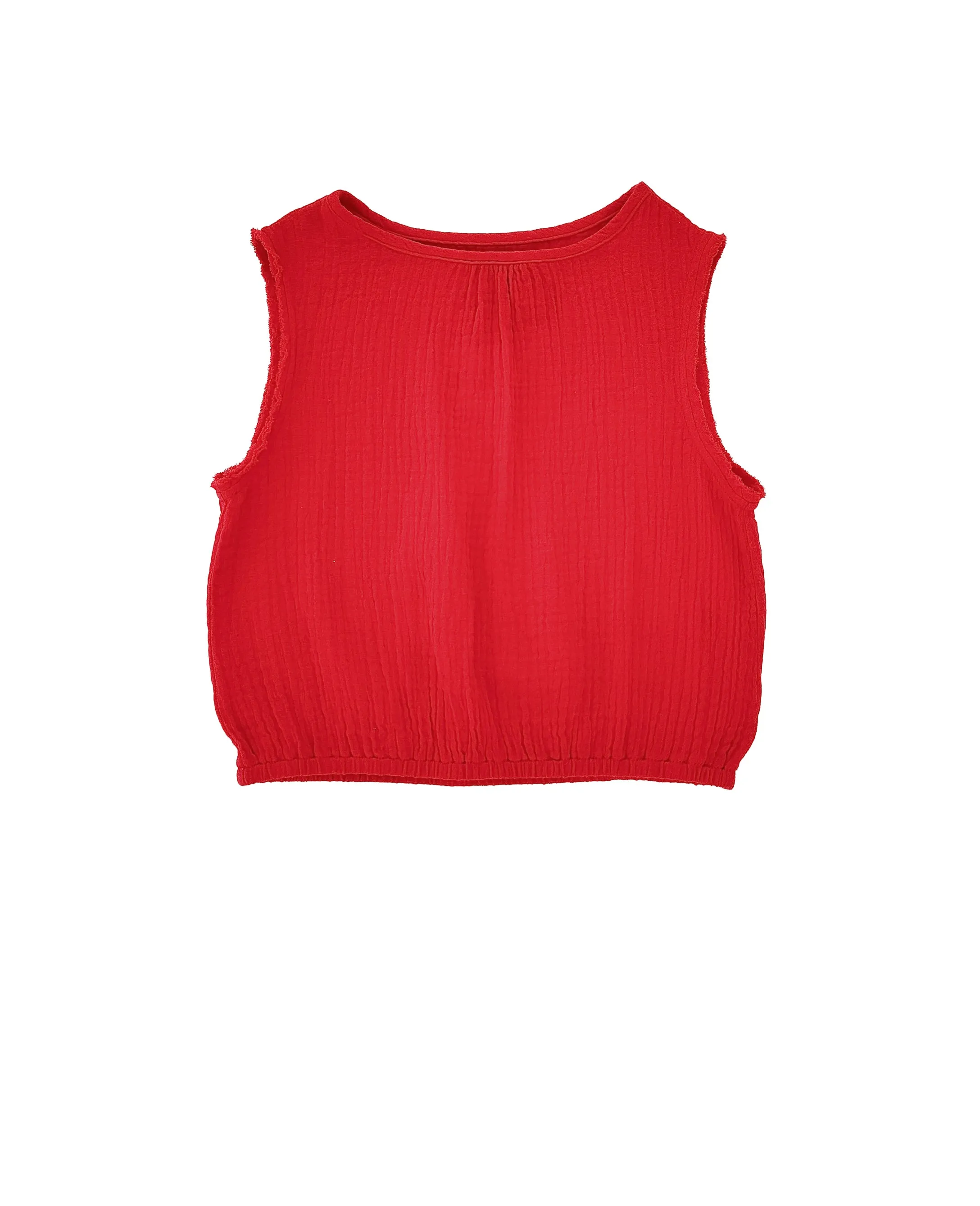 25119 Cotton Top - Red