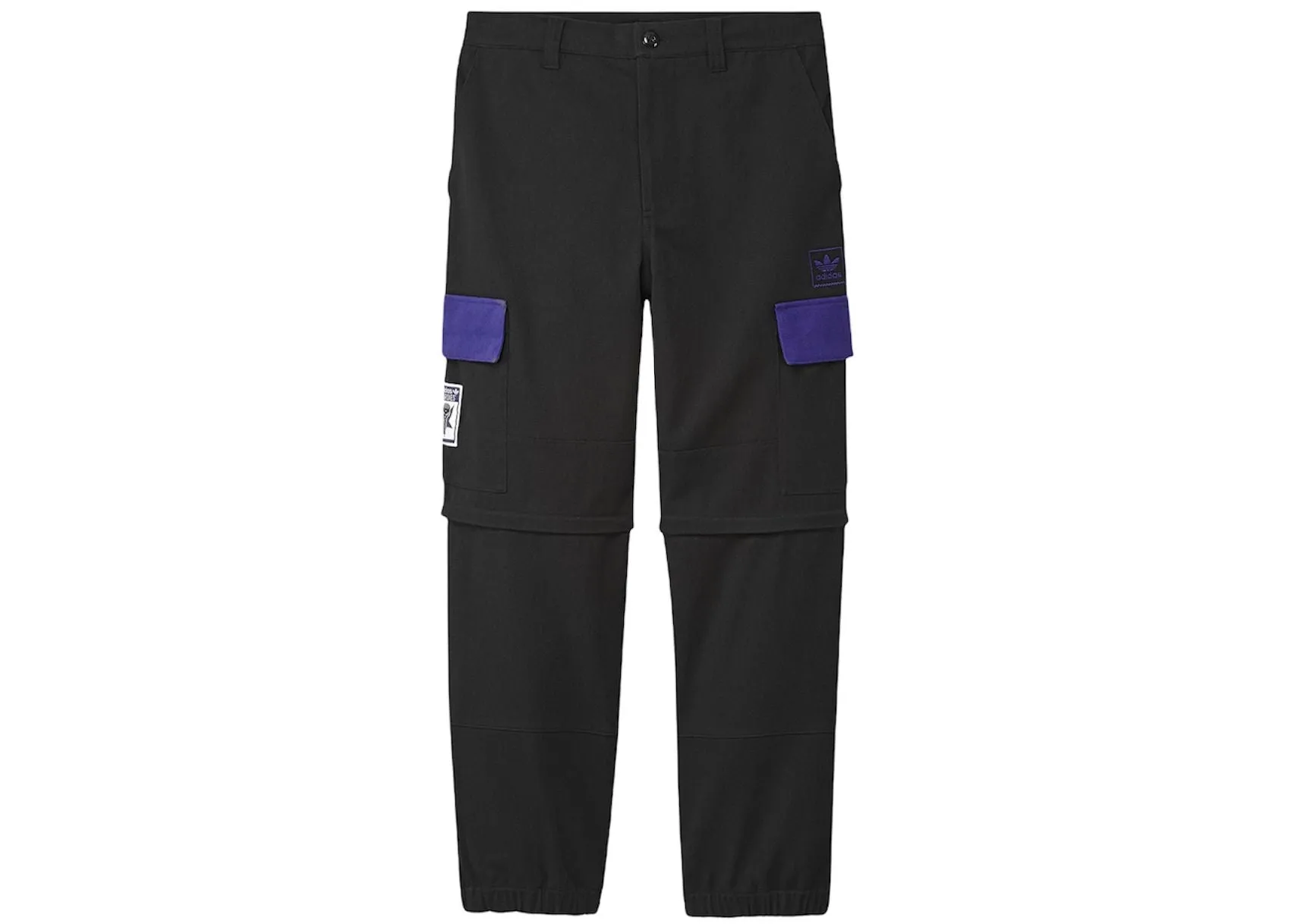 Adidas x Hardies Hardware Cargo Pants “Black / Purple”
