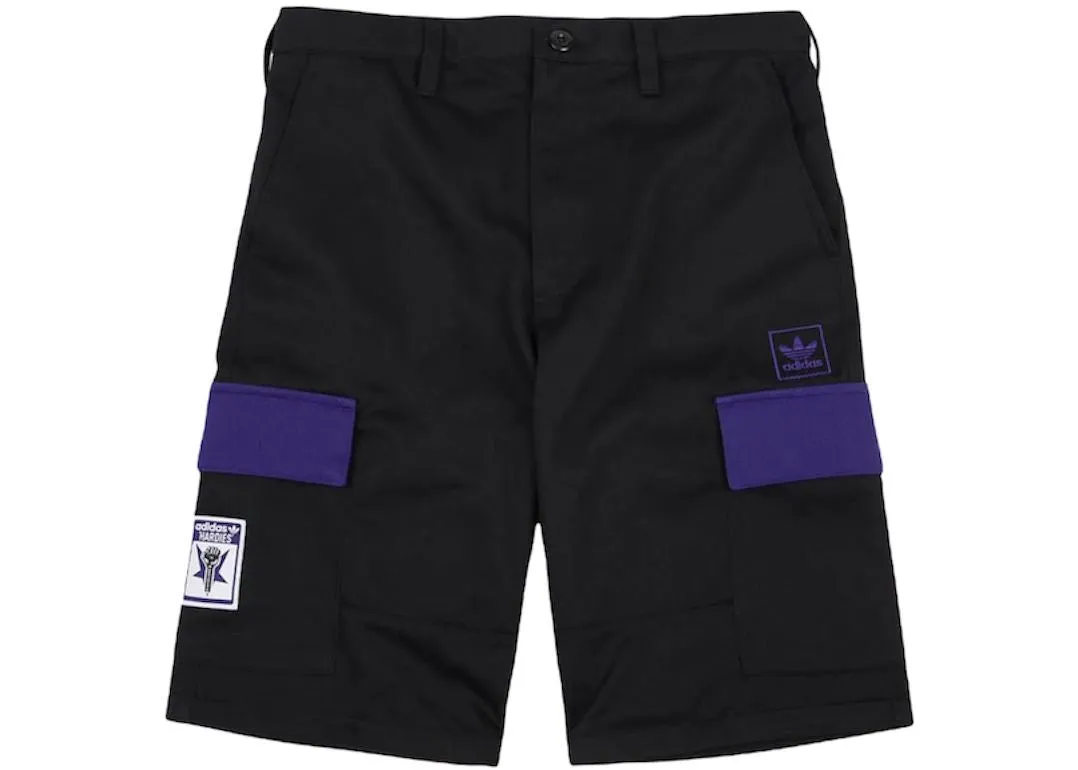 Adidas x Hardies Hardware Cargo Pants “Black / Purple”