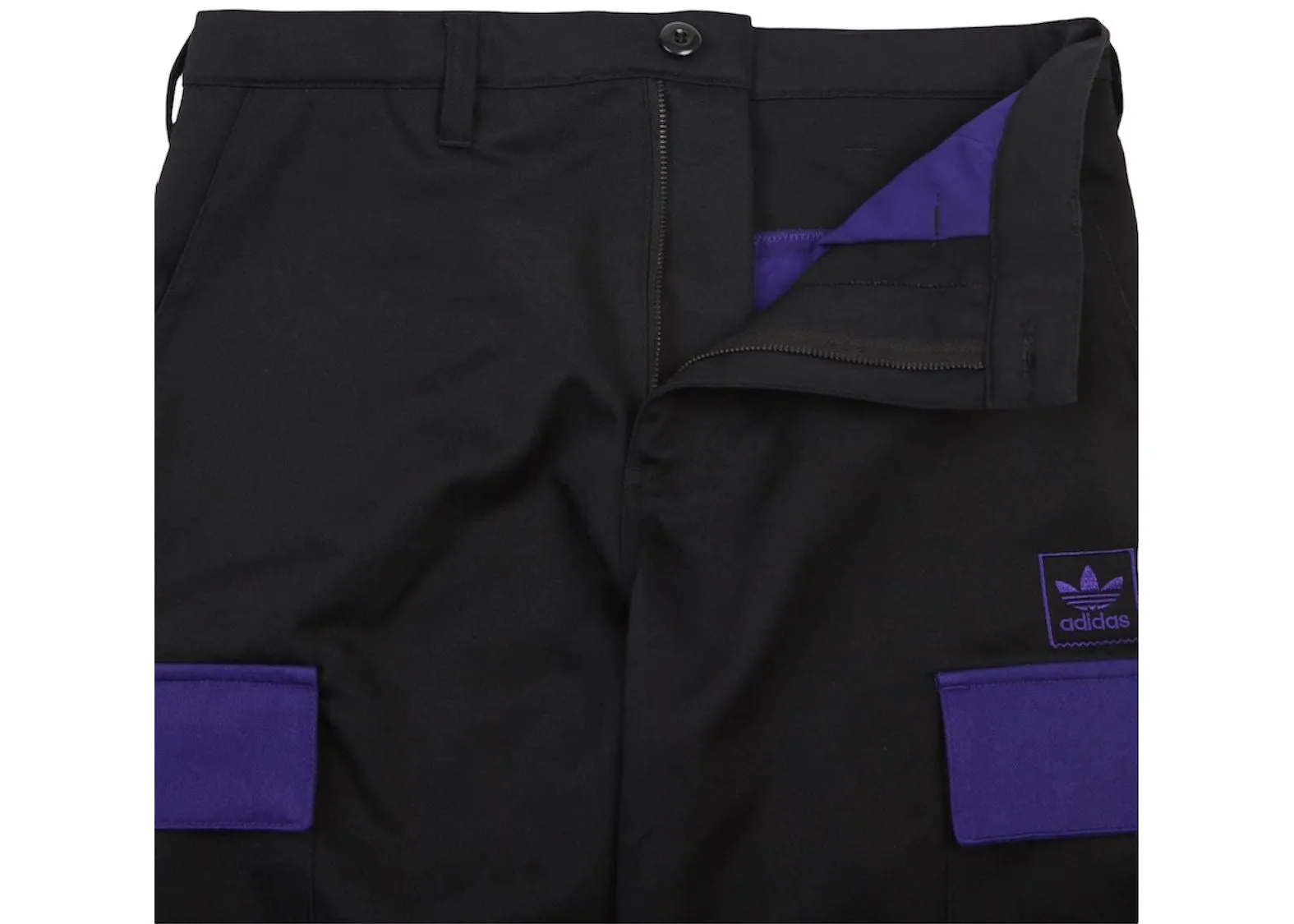 Adidas x Hardies Hardware Cargo Pants “Black / Purple”
