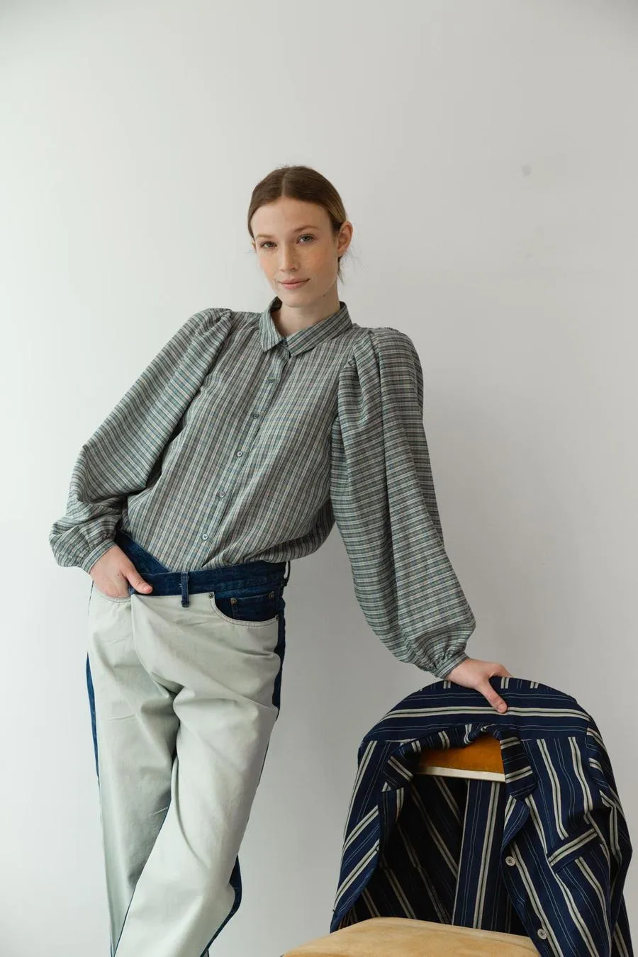 Alastair Top, Sage Plaid