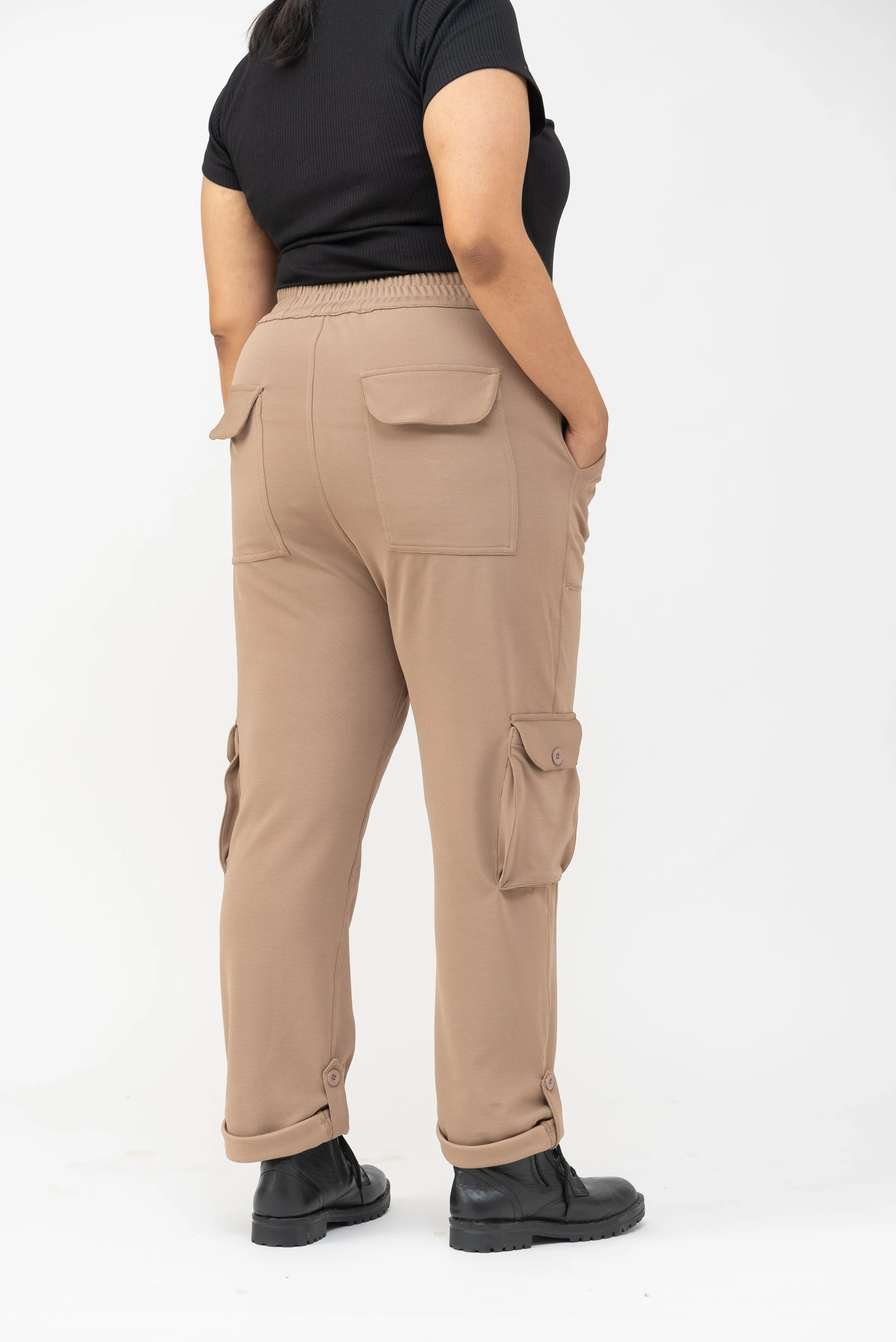 All Star Cargo Pants: Beige