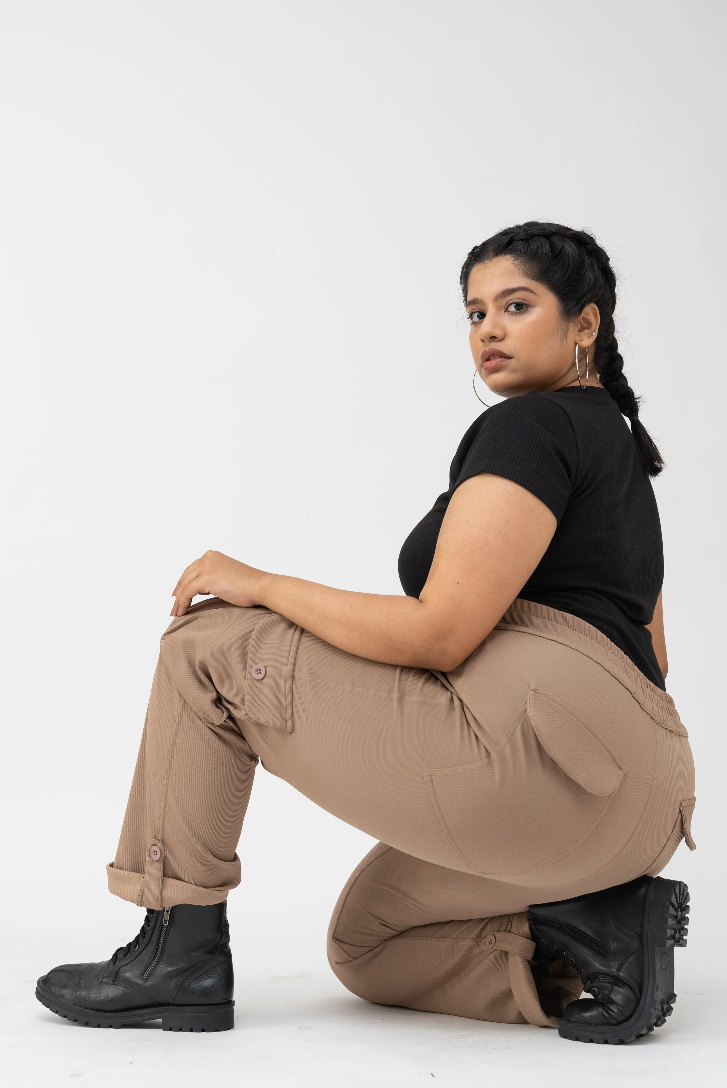All Star Cargo Pants: Beige