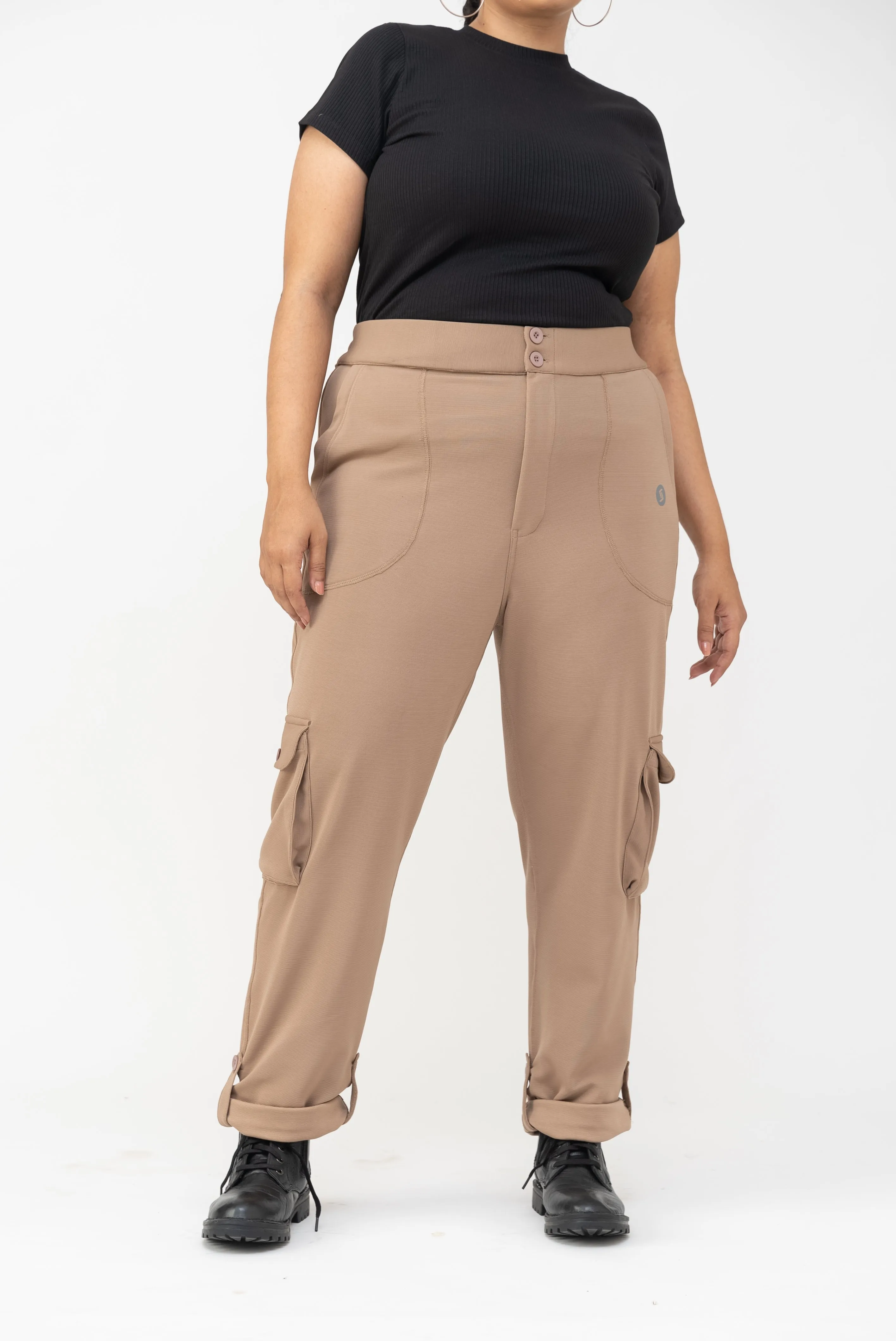 All Star Cargo Pants: Beige