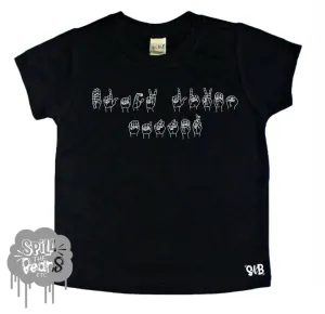 ASL Black Lives Matter Sign Language Kids Tee