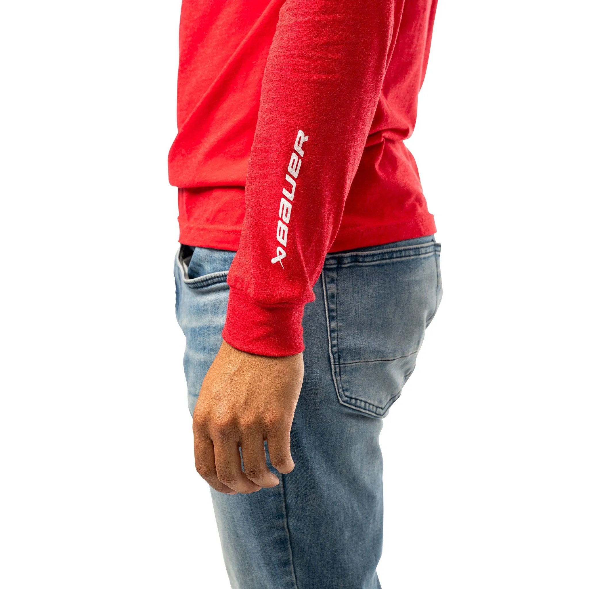 Bauer Hockey Canada Graphic Longsleeve Shirt - Red