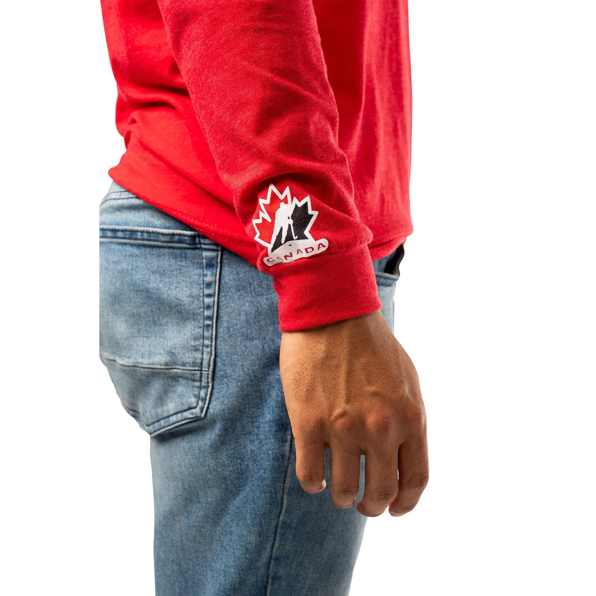 Bauer Hockey Canada Graphic Longsleeve Shirt - Red