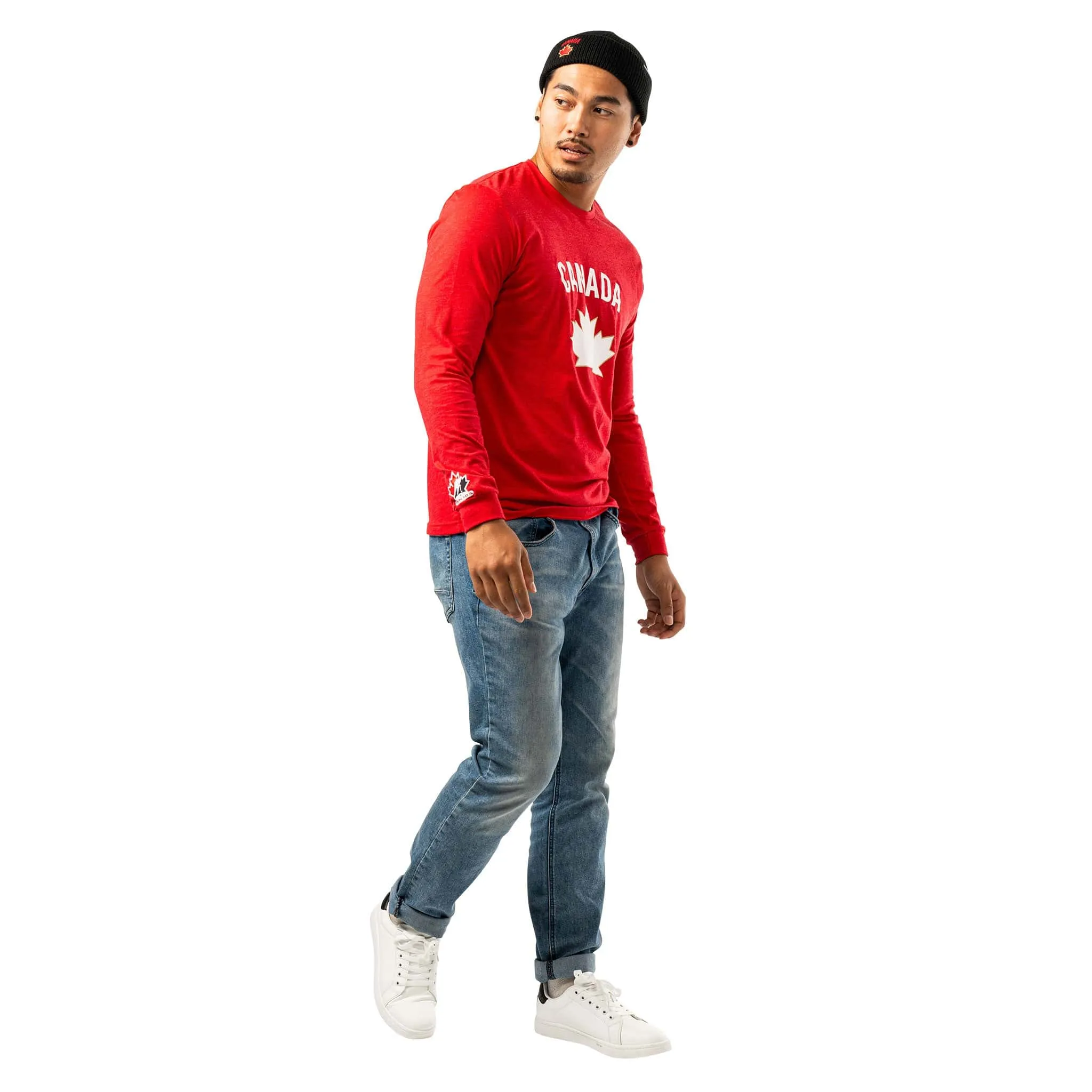 Bauer Hockey Canada Graphic Longsleeve Shirt - Red