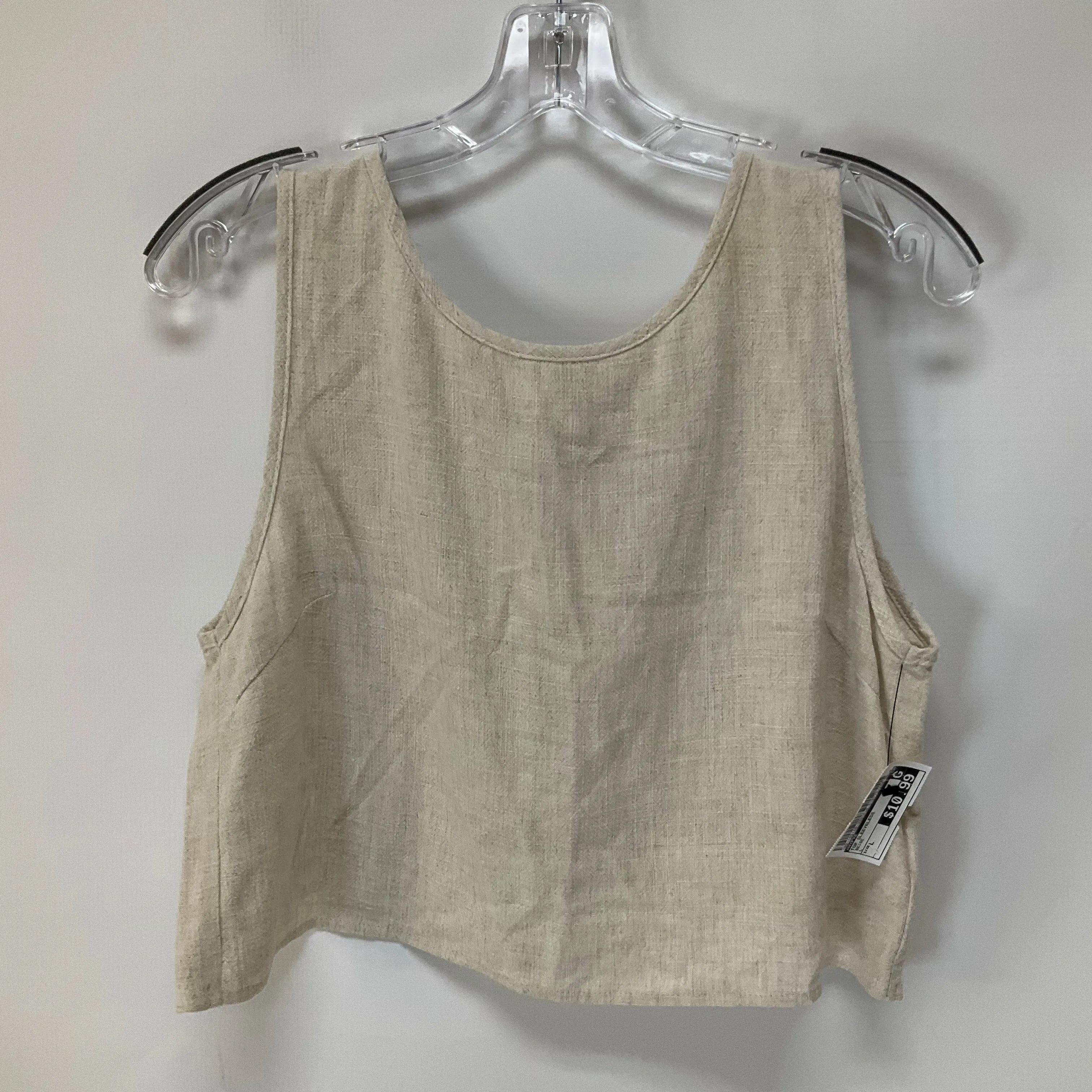 Beige Top Sleeveless Hyfve, Size L
