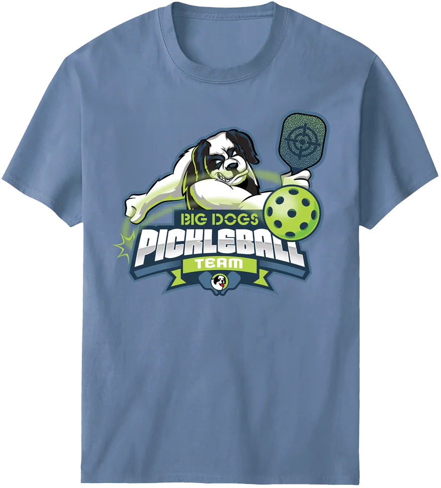 Big Dogs Pickleball Team T-Shirt