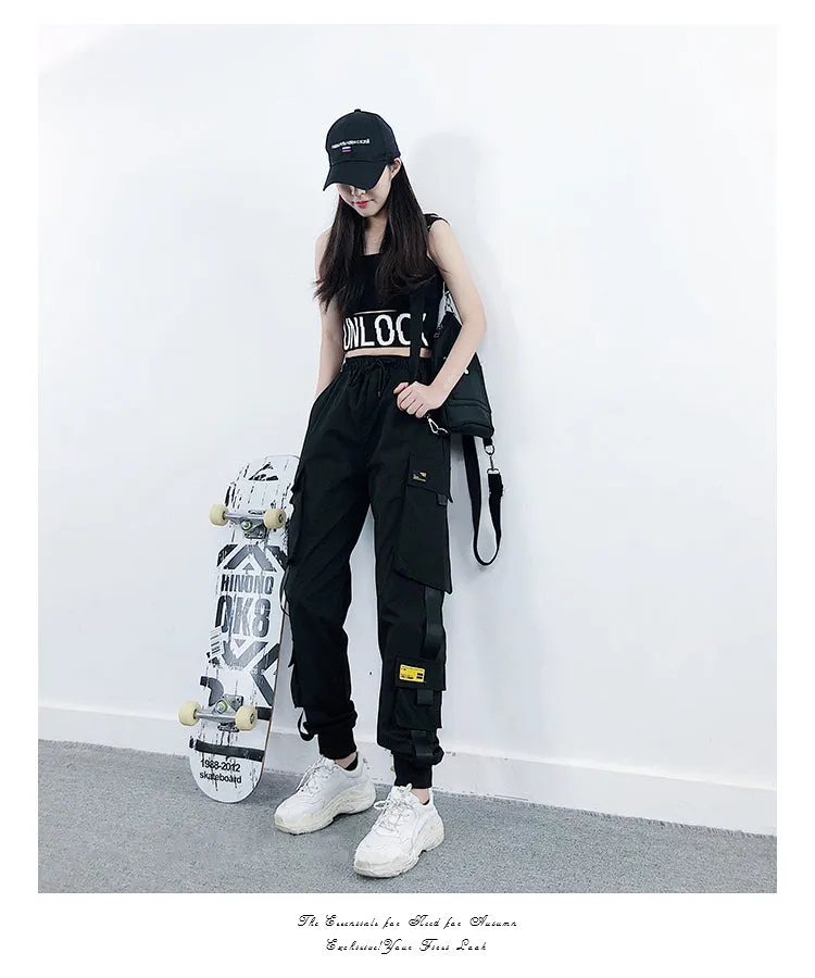 Black Cargo pants