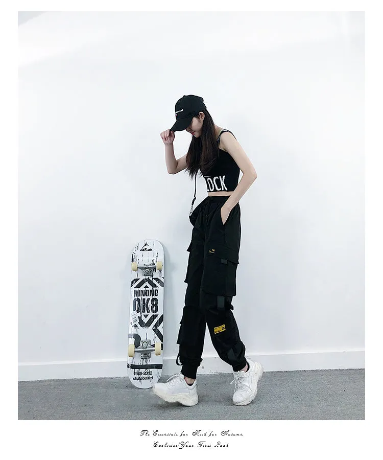 Black Cargo pants