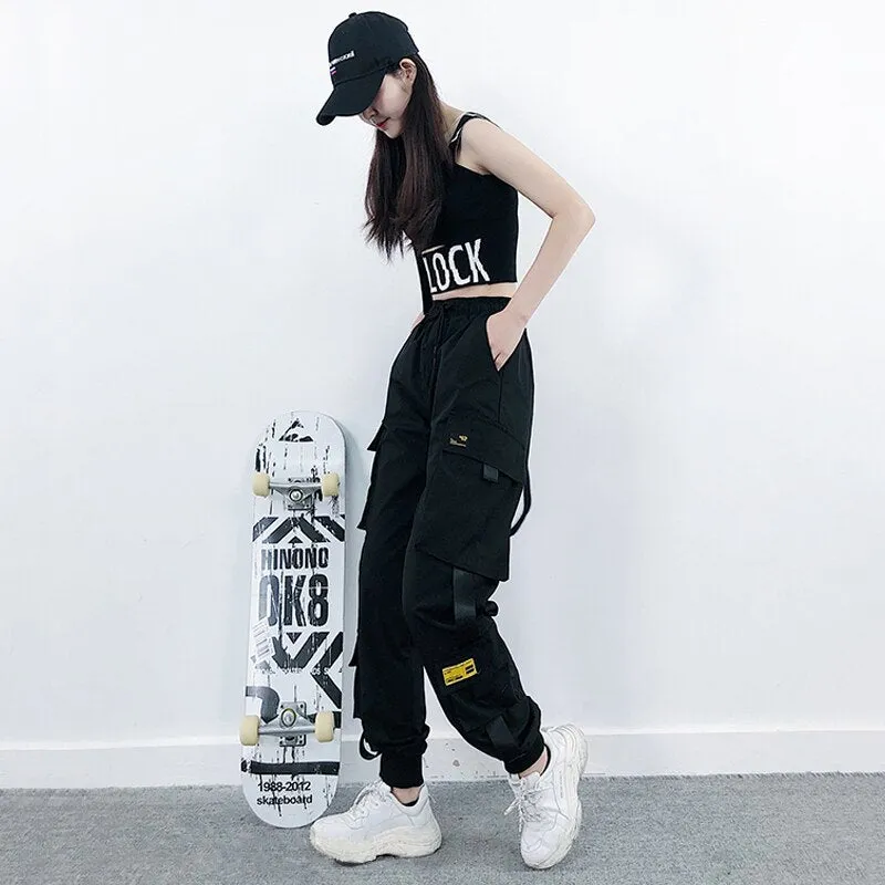 Black Cargo pants