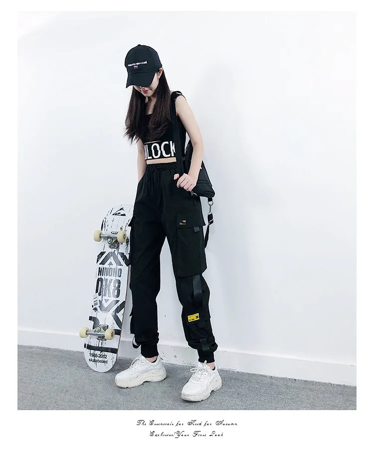 Black Cargo pants
