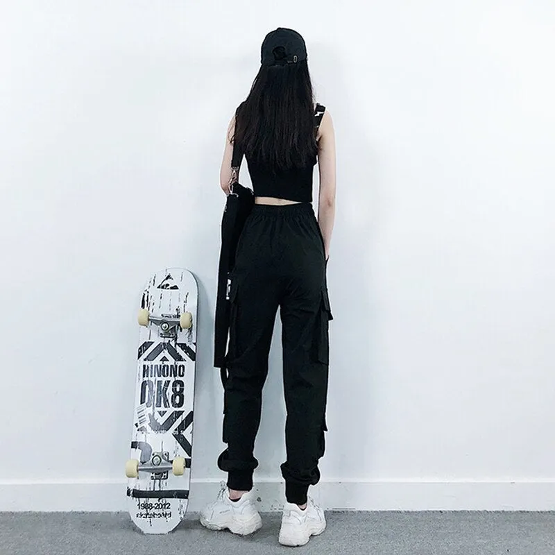 Black Cargo pants