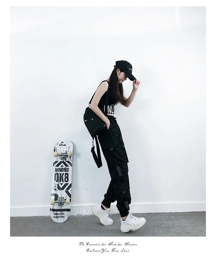 Black Cargo pants