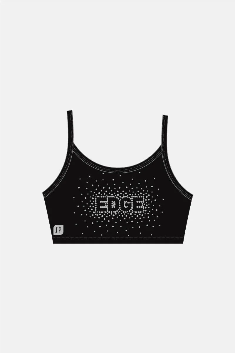Black Matt Crop Top