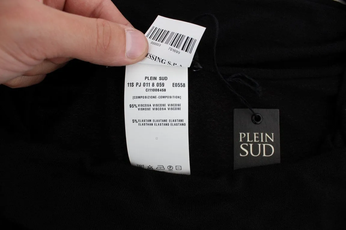 Black Stretch Sleeveless Blouse