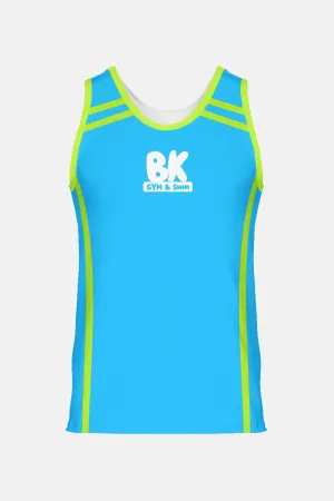 Boys Singlet - Blue/Green