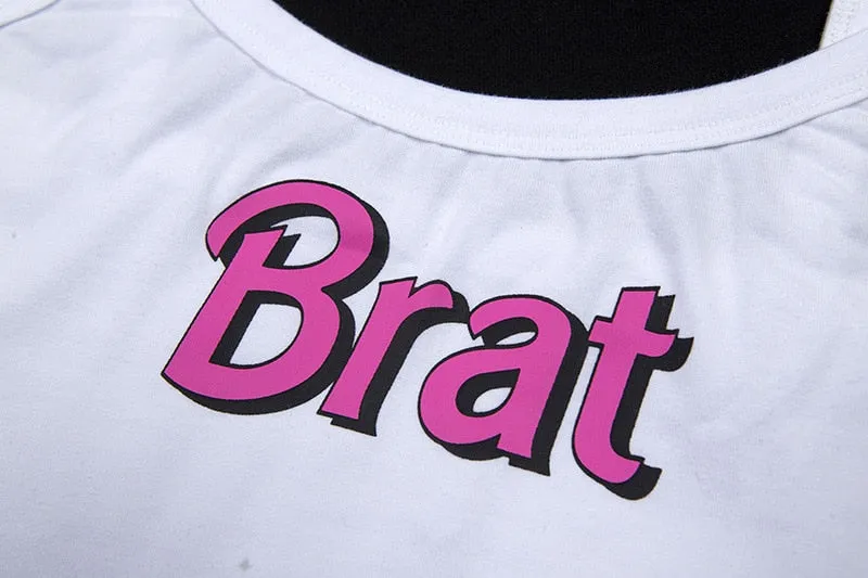 BRAT Cropped Cami