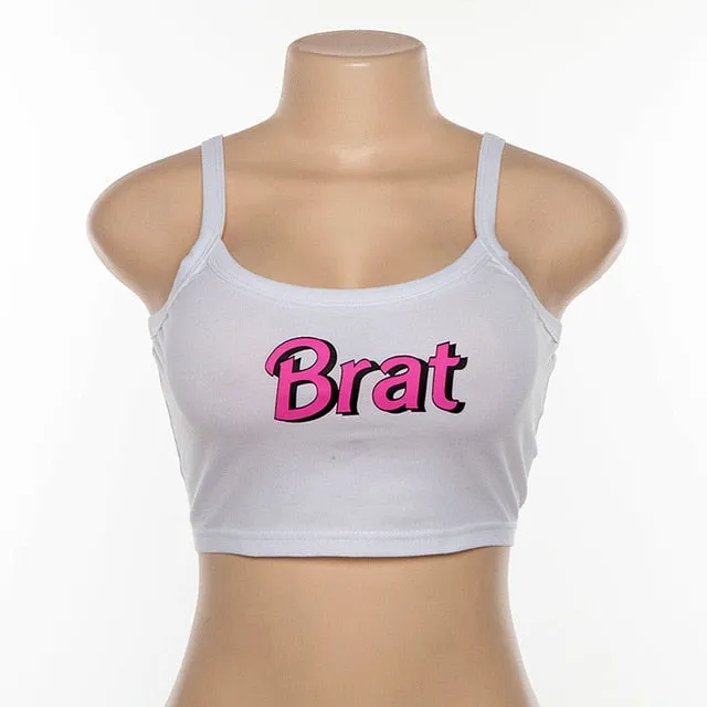 BRAT Cropped Cami