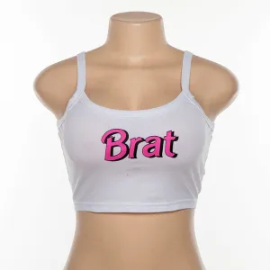 BRAT Cropped Cami
