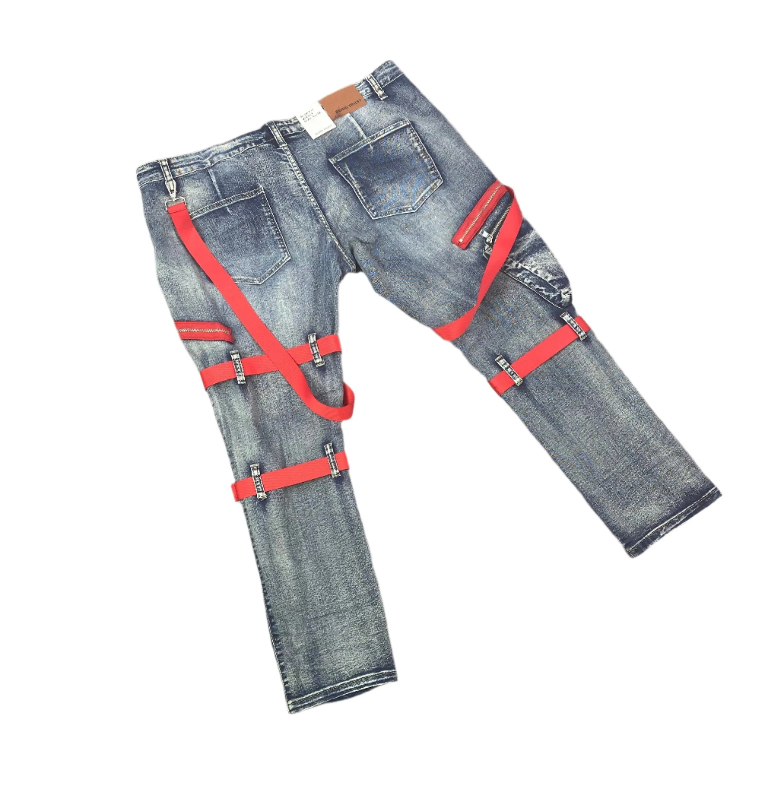 BT-BTP221171X- B&T Strap Cargo Pants