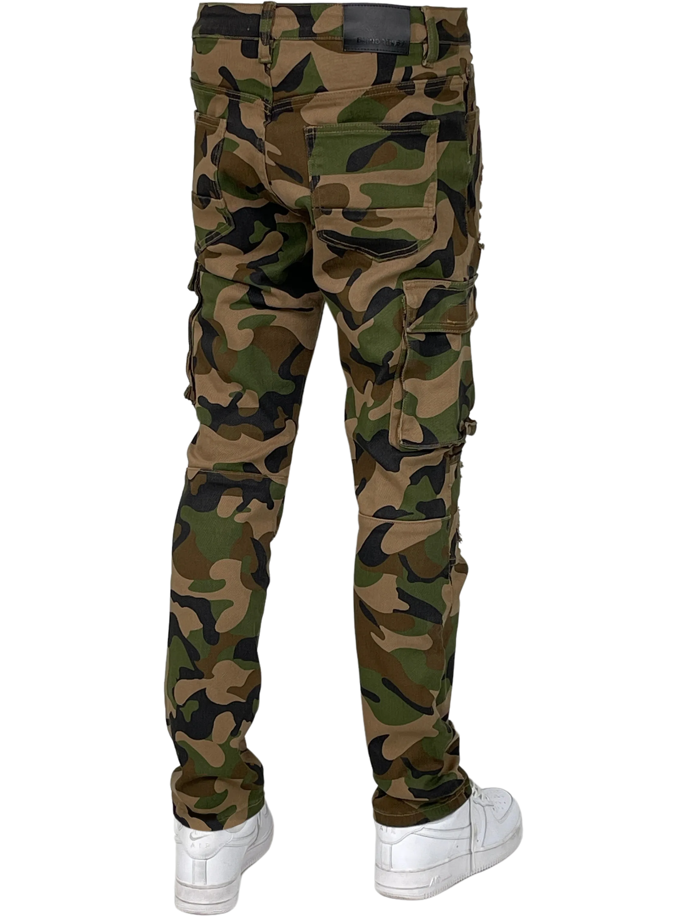 BT-BTP24121X-B&T Camo Cargo Pants