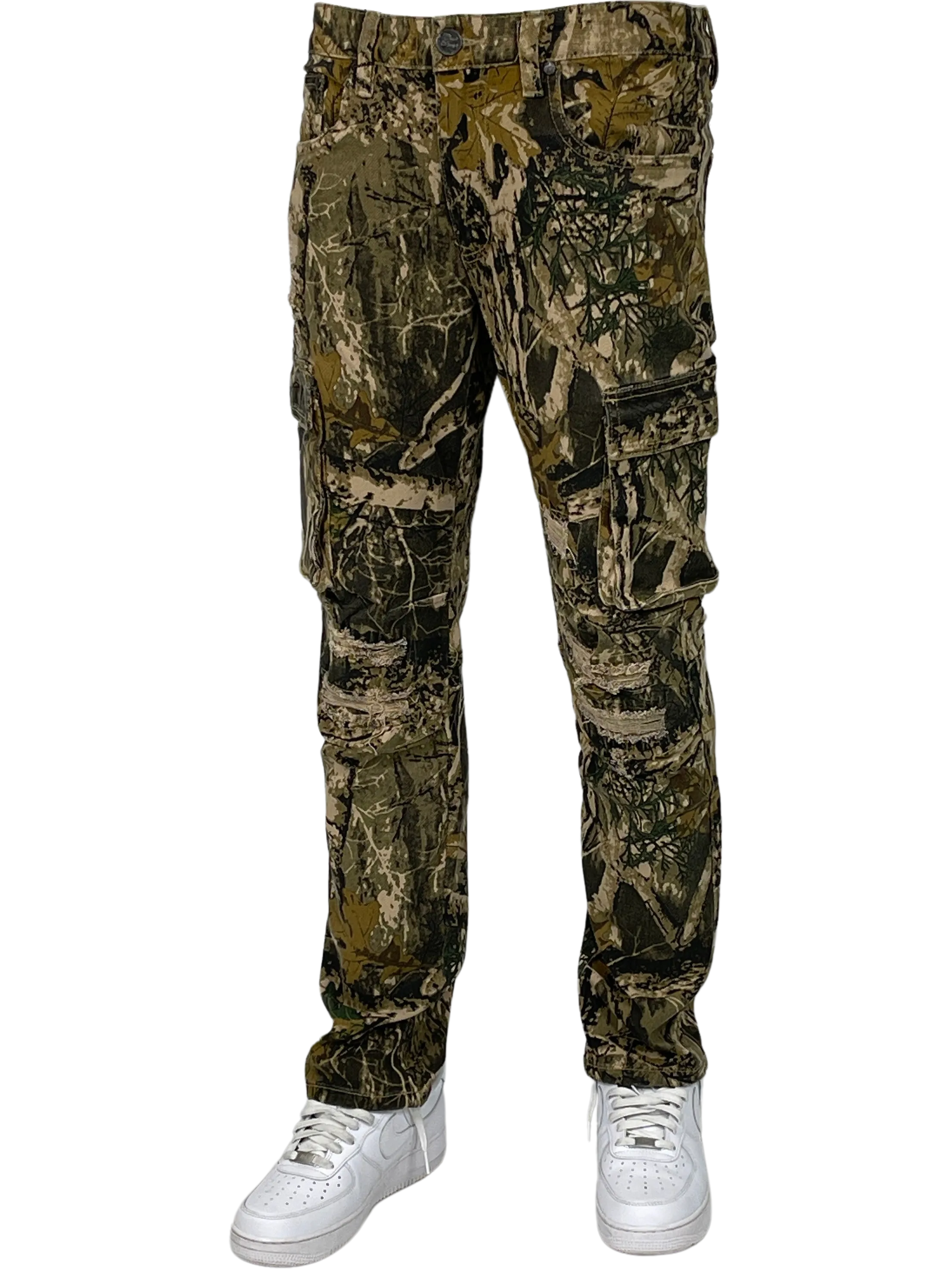 BT-BTP24121X-B&T Camo Cargo Pants