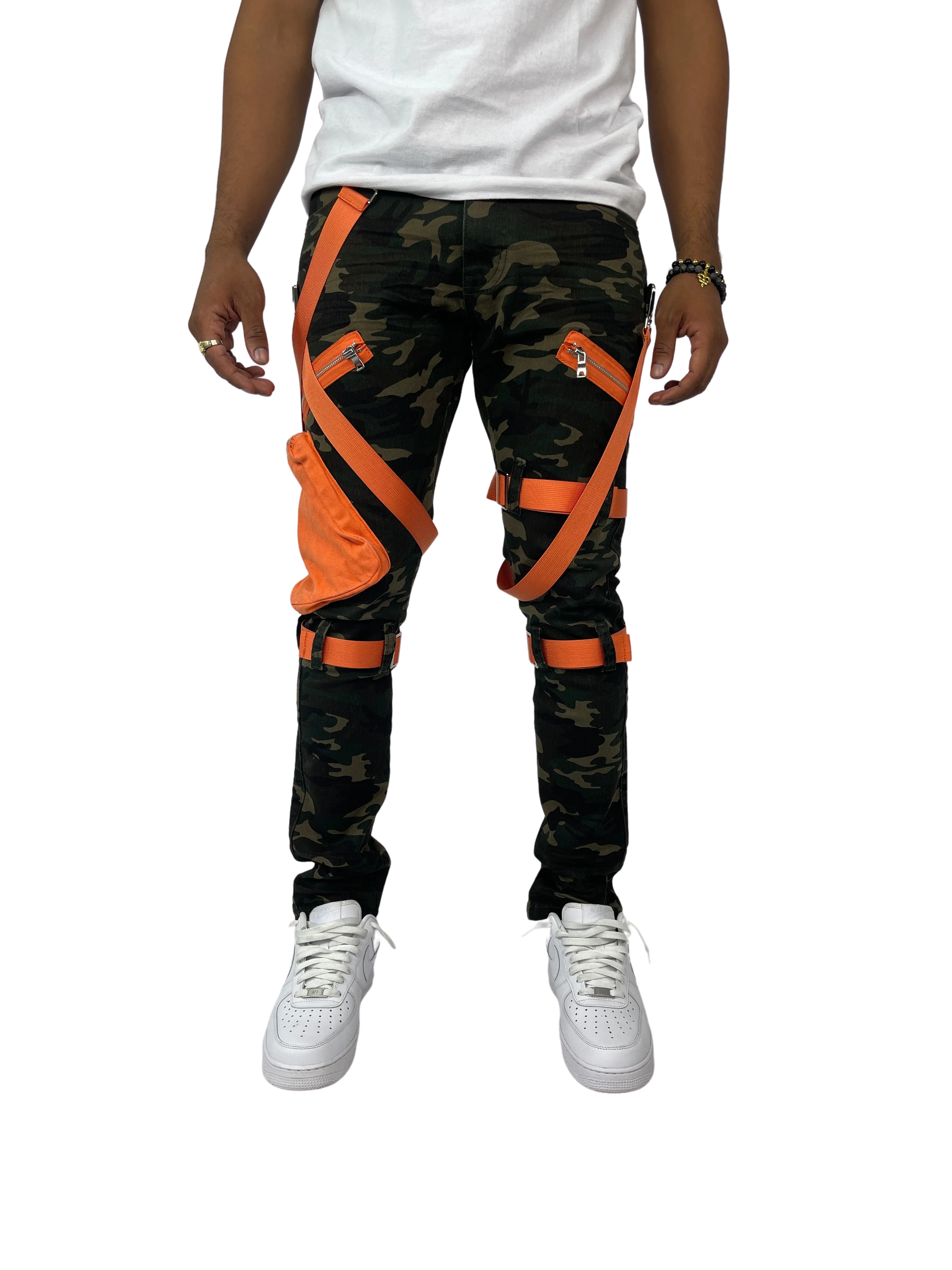 BTP221171: Strap Cargo Pants