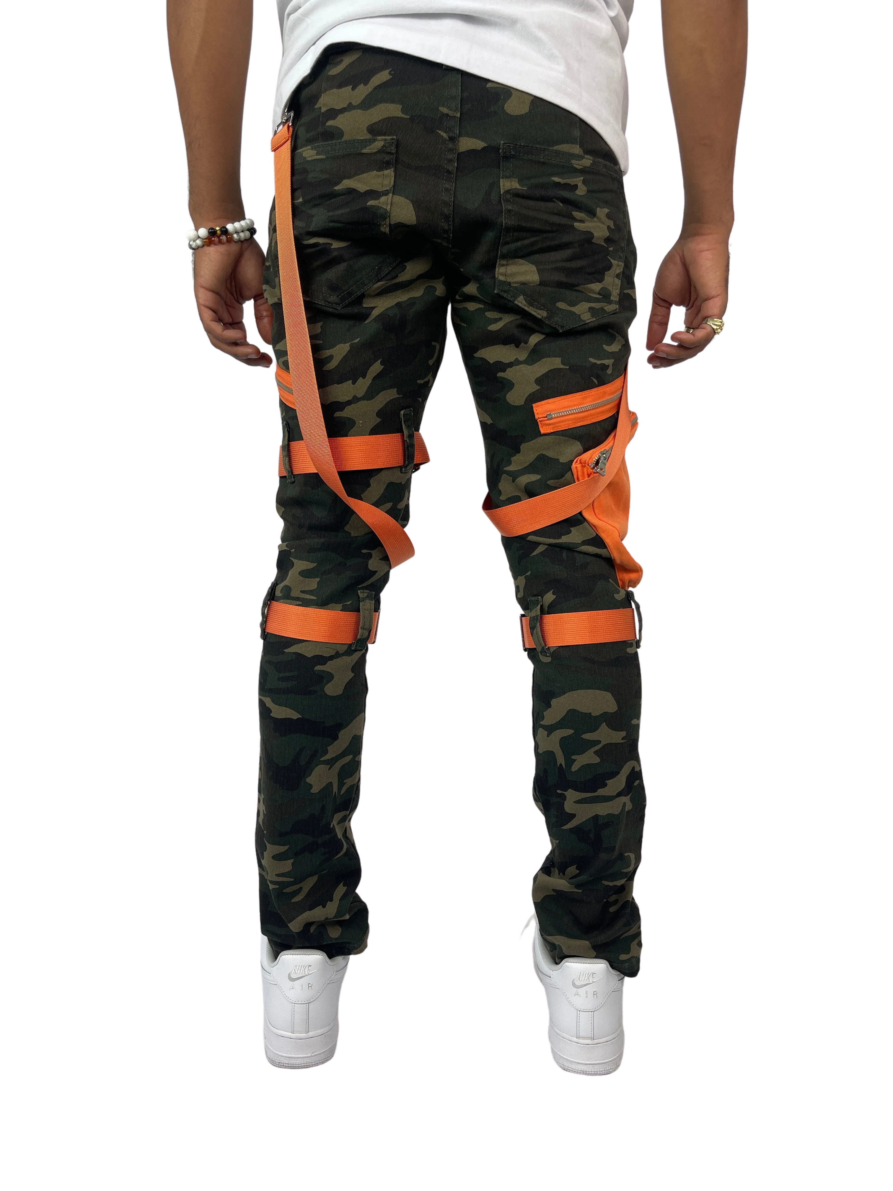 BTP221171: Strap Cargo Pants