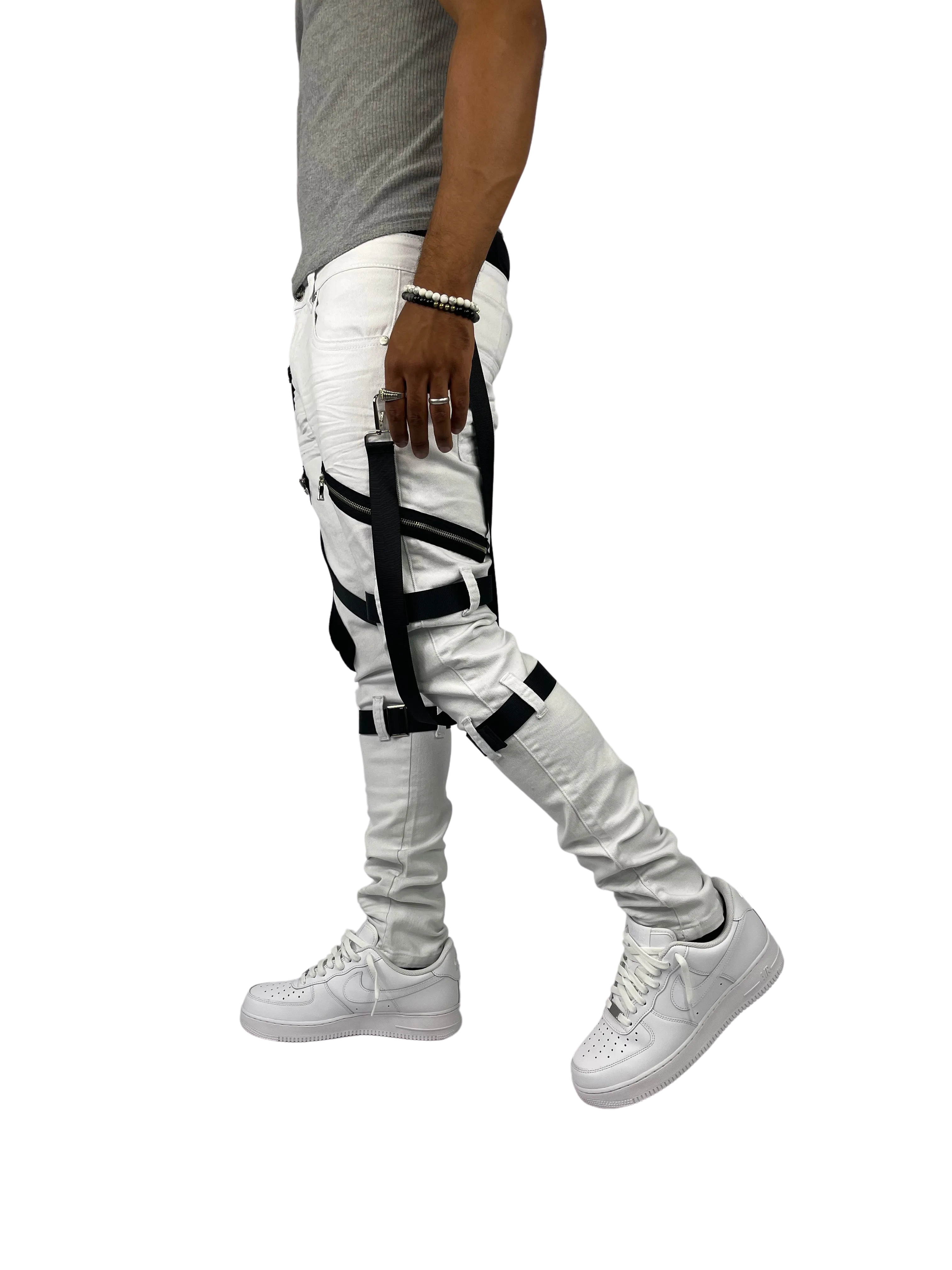 BTP221171: Strap Cargo Pants