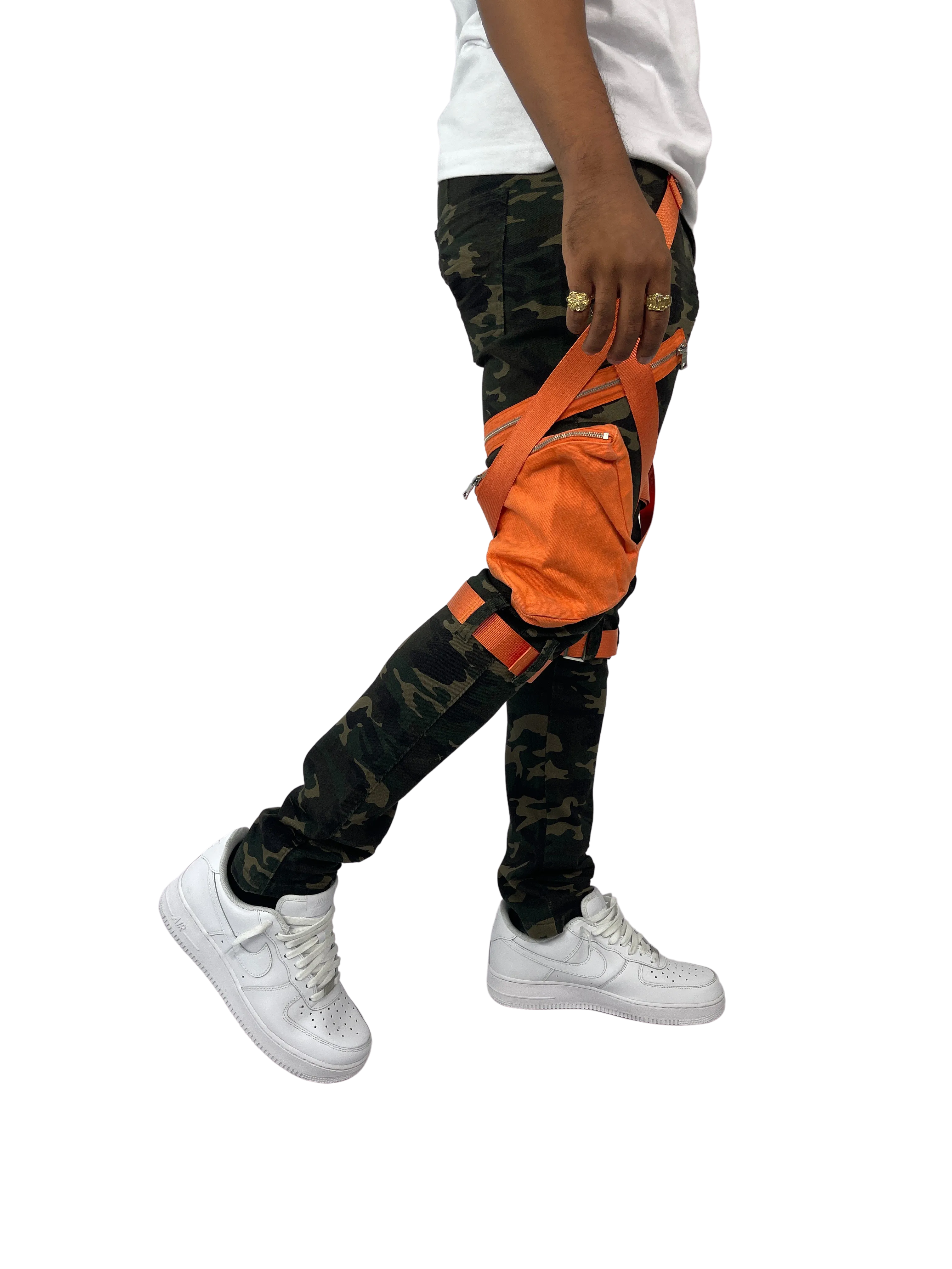 BTP221171: Strap Cargo Pants