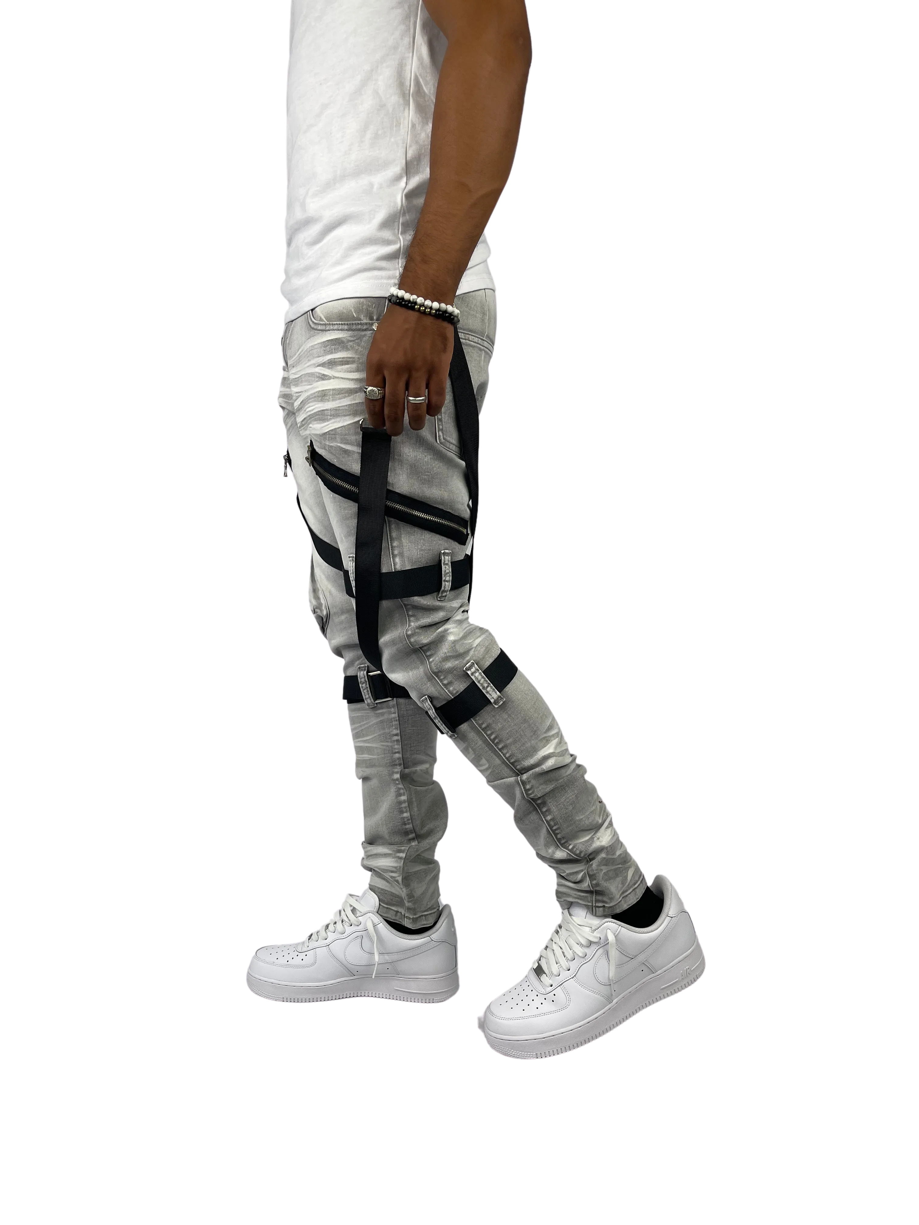 BTP221171: Strap Cargo Pants