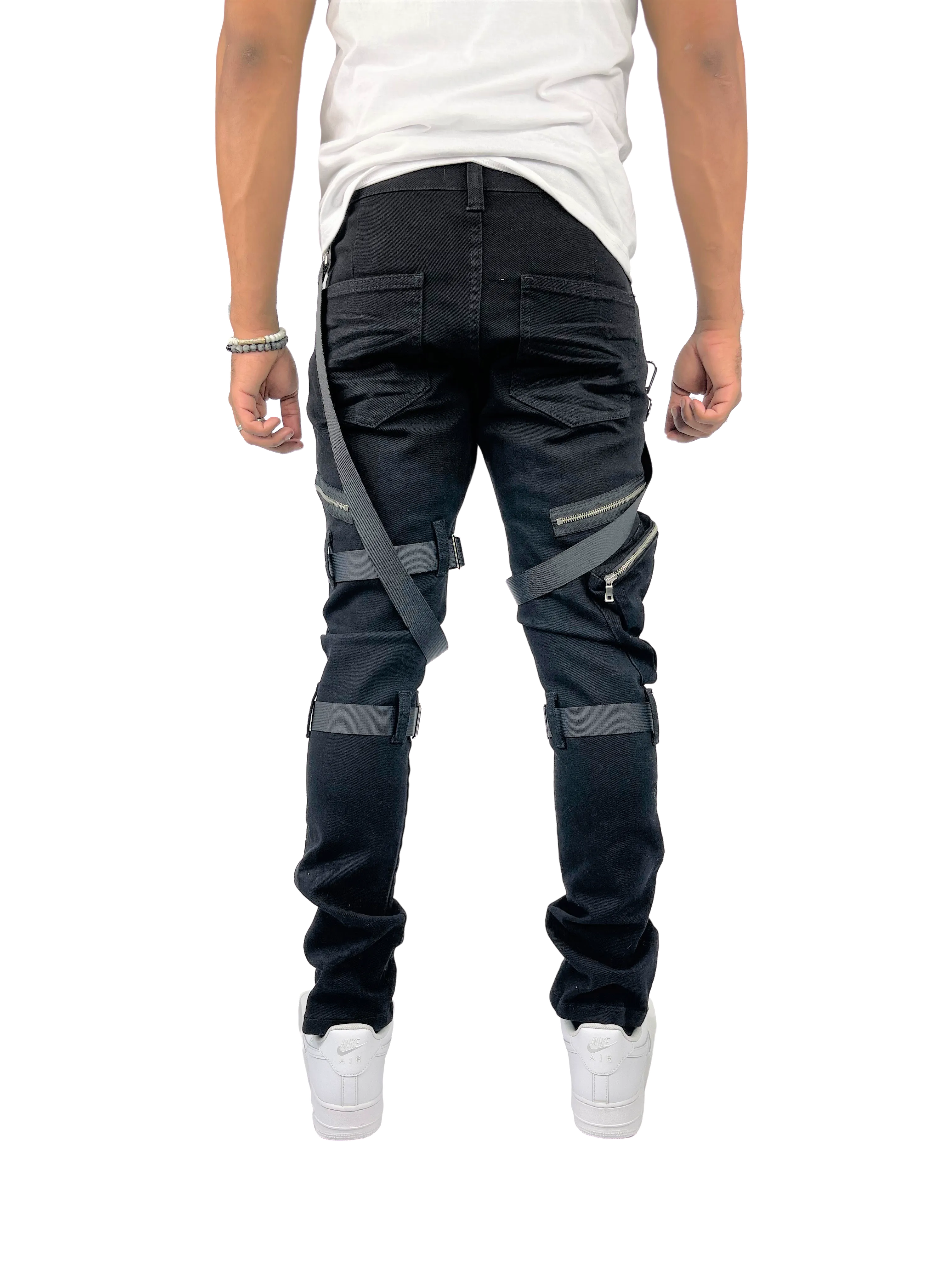 BTP221171: Strap Cargo Pants