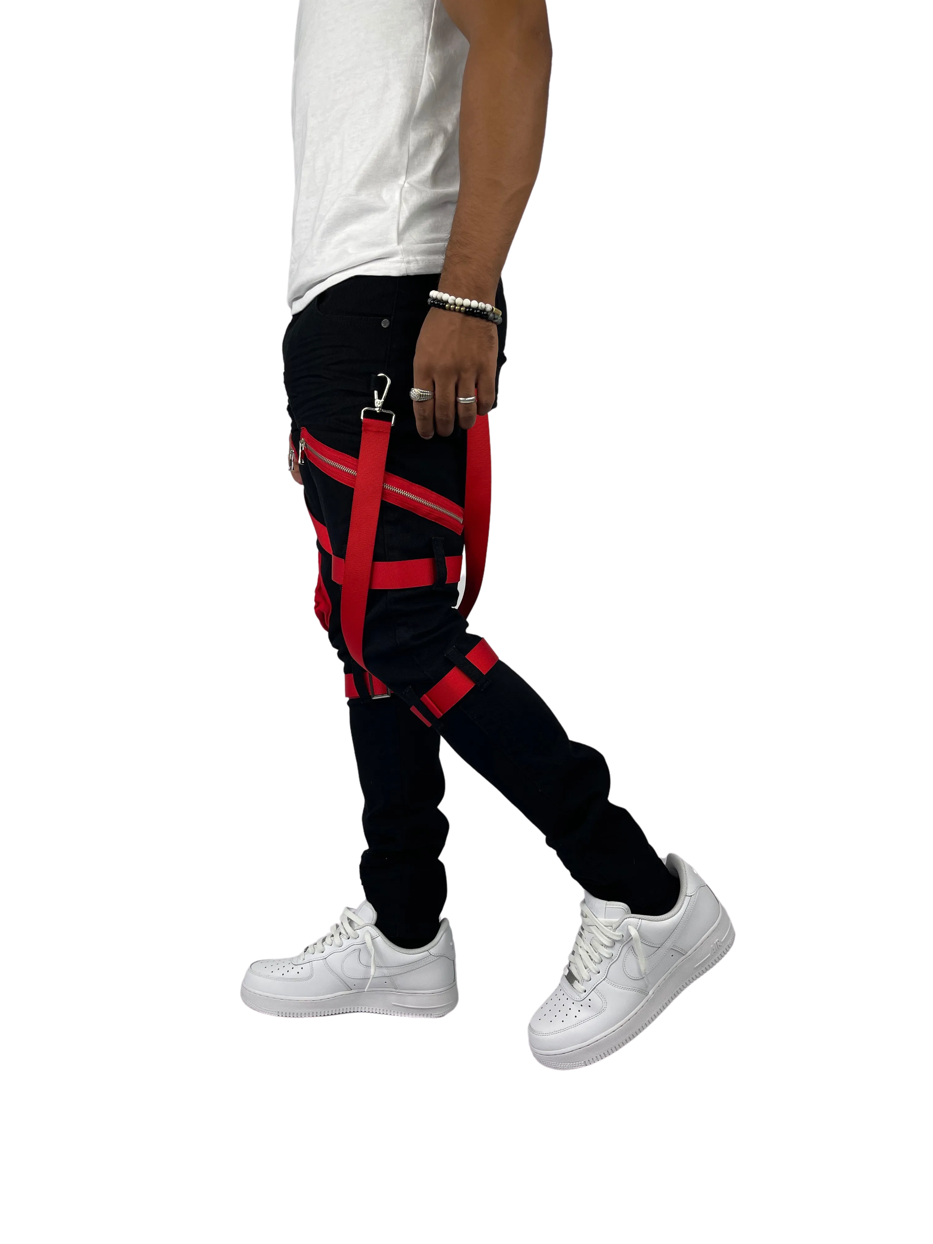 BTP221171: Strap Cargo Pants