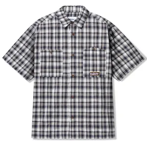 Butter Goods - Asymmetrical S/S Shirt Navy