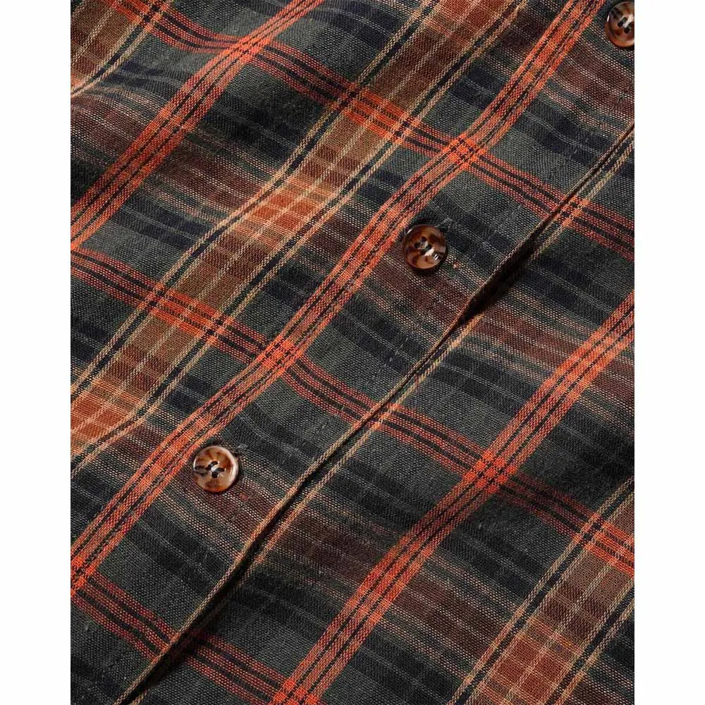 Butter Goods - Harmony Plaid Shirt Moss
