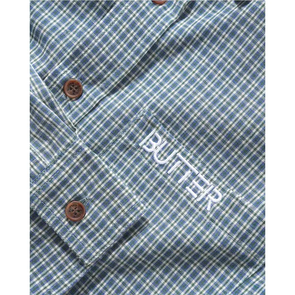 Butter Goods - Plaid L/S Shirt Harbour