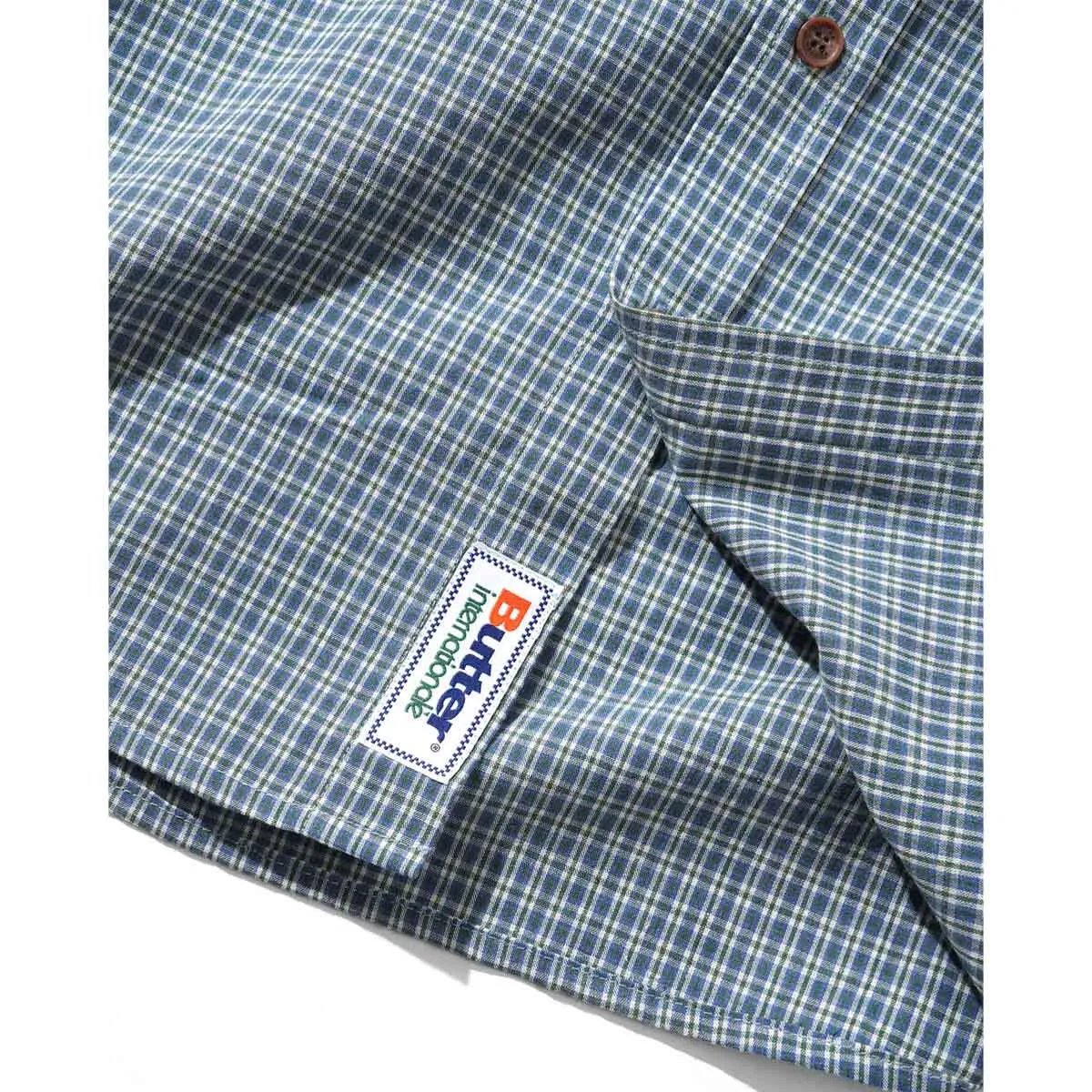 Butter Goods - Plaid L/S Shirt Harbour