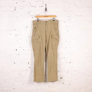 Carhartt Relaxed Fit Cargo Work Pant Trousers - Beige - M
