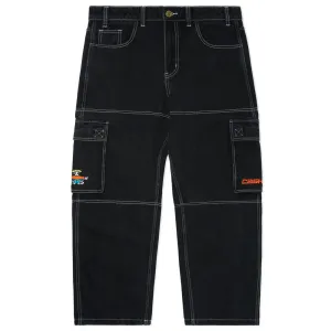 Cash Only - Aleka Cargo Jeans Washed Black