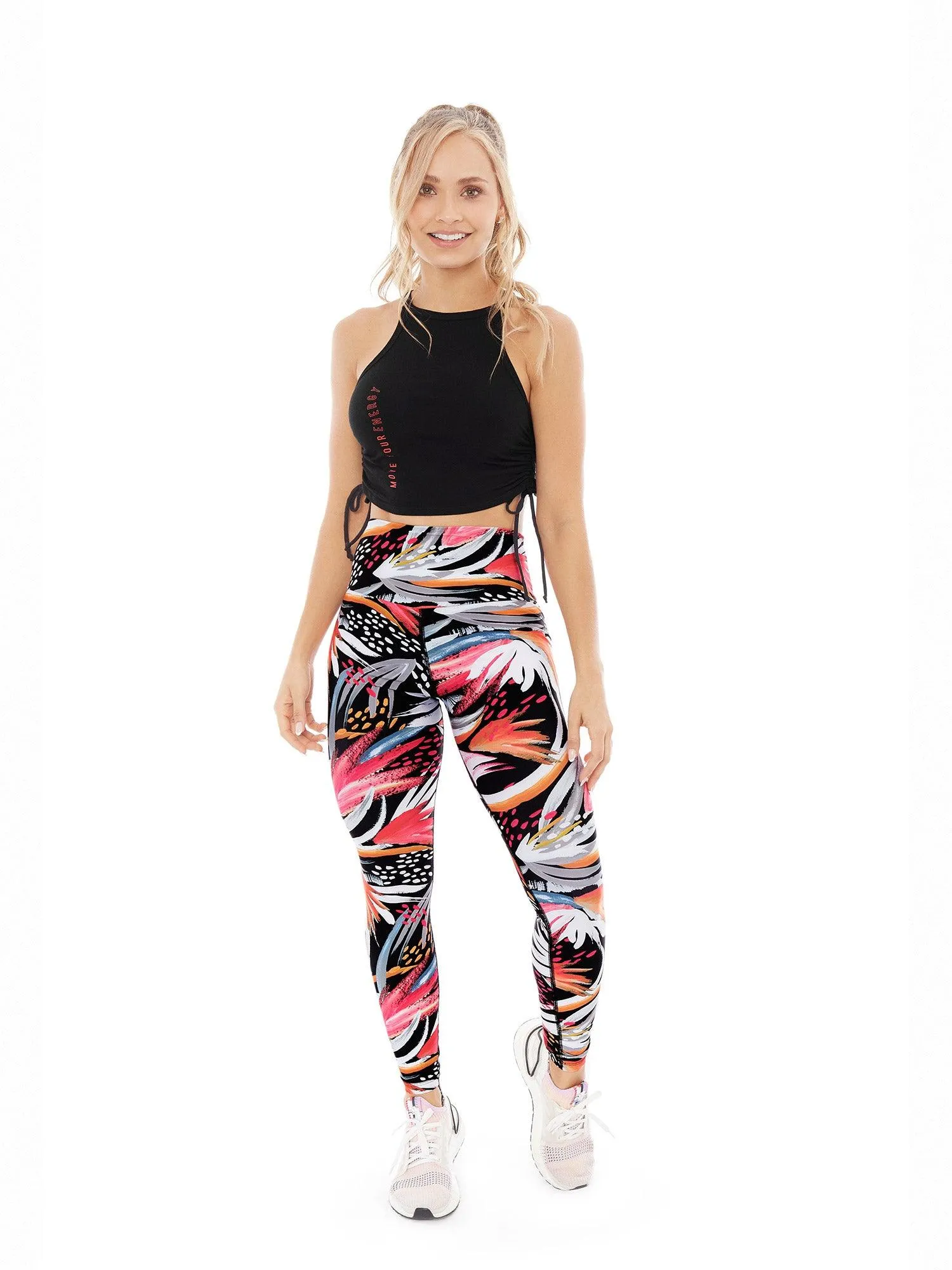 Crop top silueta ajustada 28973