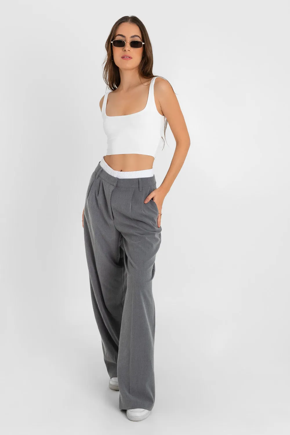 Crop top tirantes