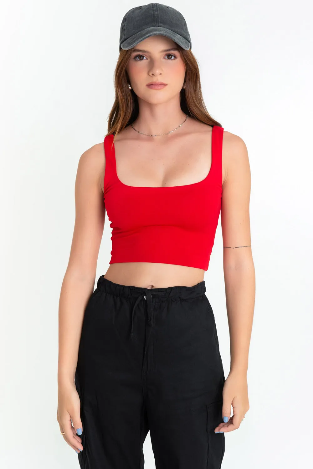 Crop top tirantes