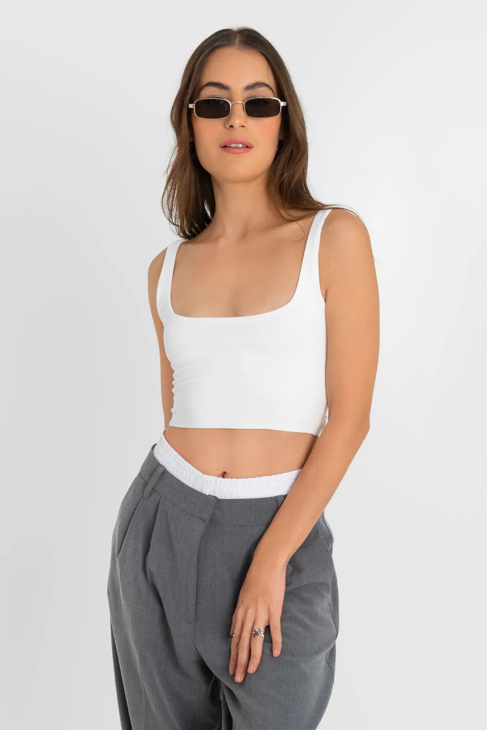 Crop top tirantes