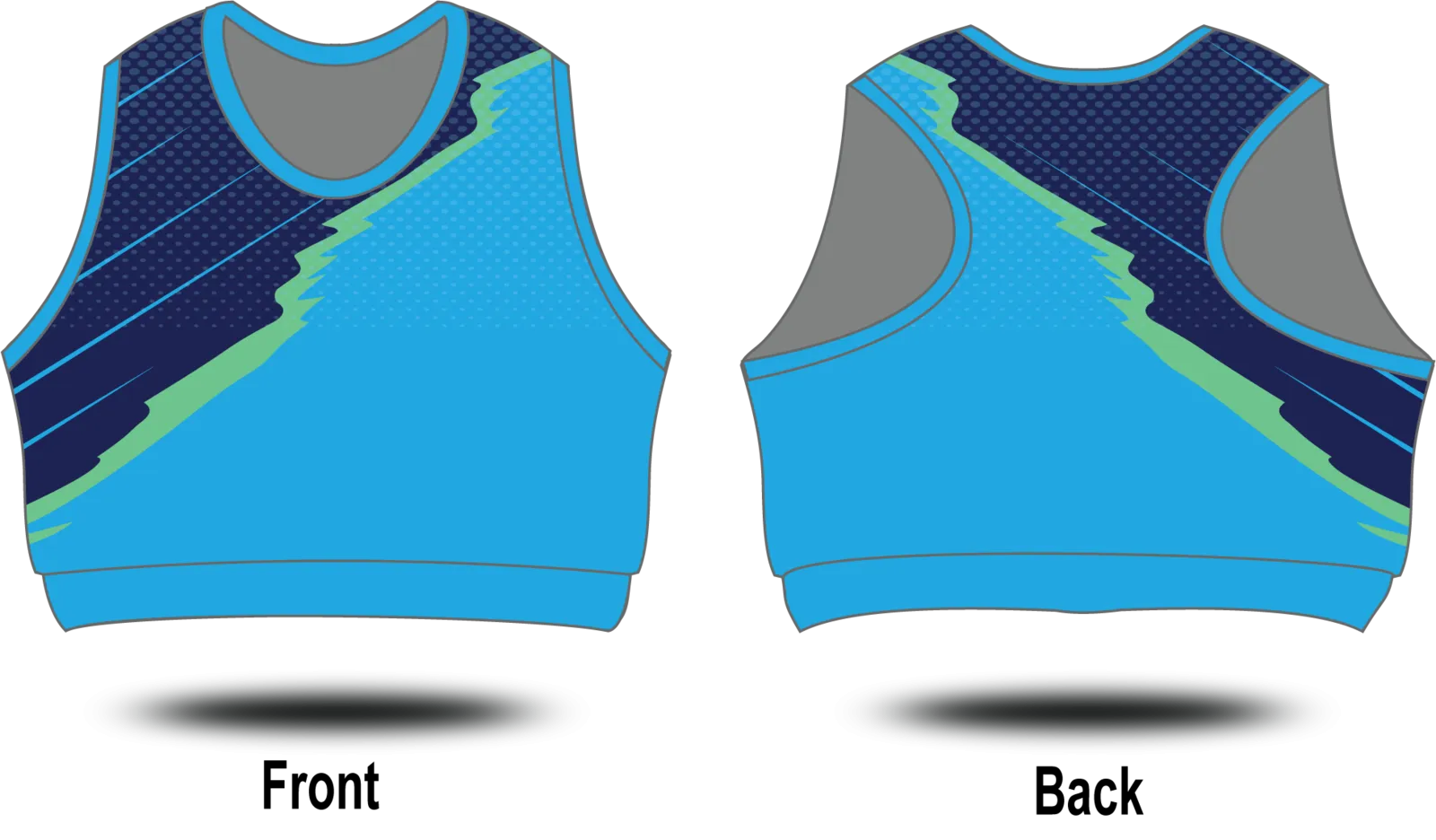 CUSTOM TEMPLATE DESIGNS - Crop Top 210