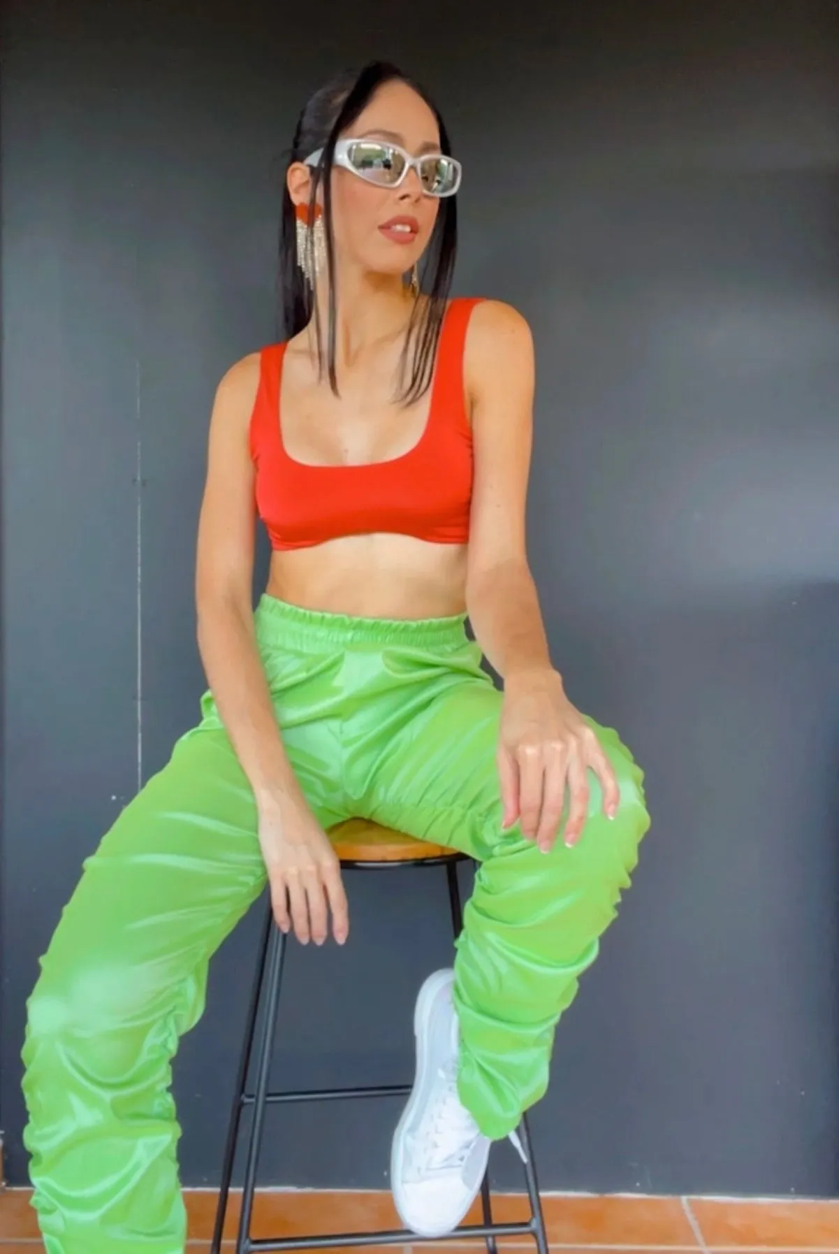 Cute Red Crop Top