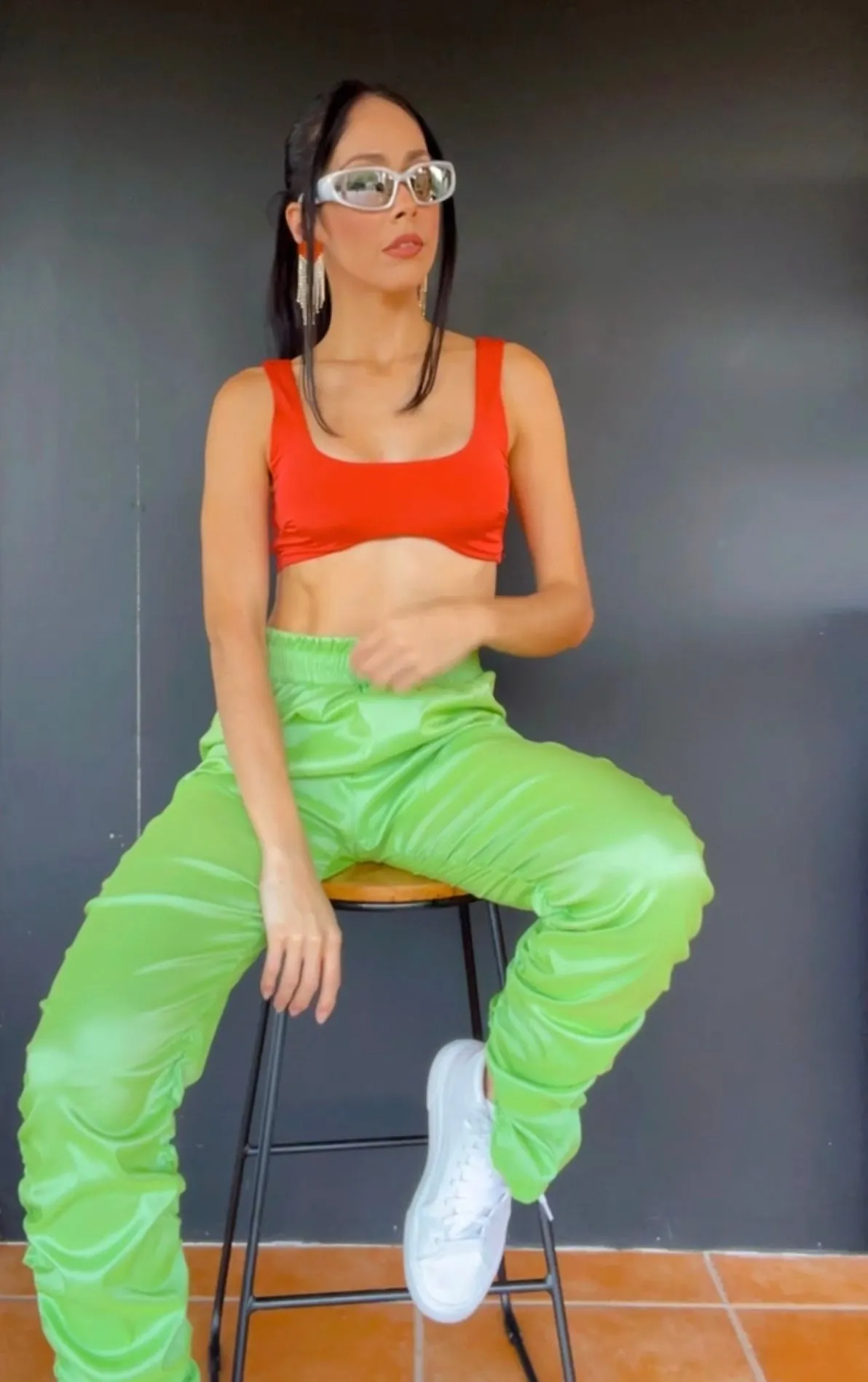 Cute Red Crop Top