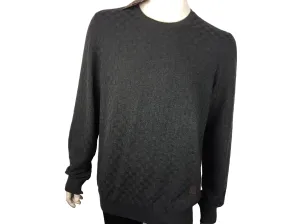 Damier Crewneck Sweater